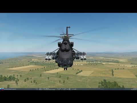 Видео: Применение вооружения на вертолете Ми-8 МТВ2 в DCS World