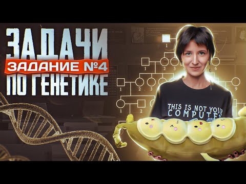 Видео: Задачи по генетике | Задание №4 | ЕГЭ-2025 по биологии