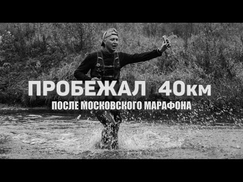 Видео: Пробежал 40 км TRAIL после Московского марафона