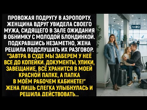 Видео: Подкравшись незаметно, жена решила подслушать их разговор. "Завтра в суде мы заберем у неё всё...