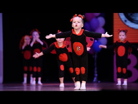 Видео: Танец "Божьи коровки". Отчётный концерт Baby Dance