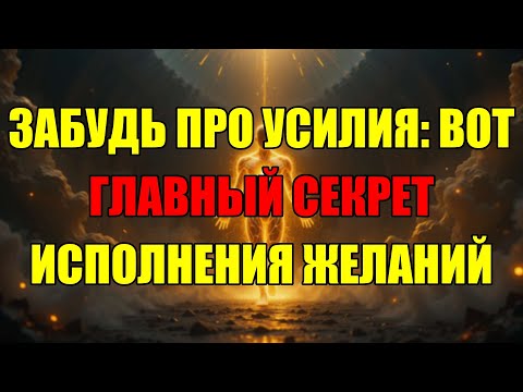Видео: Вот Почему Ваши Желания Не Сбываются: Секрет Квантовой Манифестации В Простоте, А Не В Усилиях