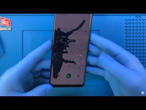 Видео: Замена экрана Samsung Galaxy S9 +