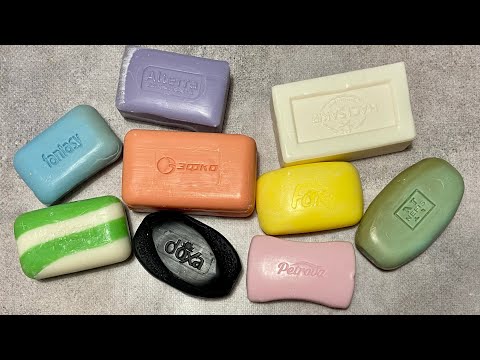 Видео: ASMR Soap/ cutting dry soap/ резка сухого мыла