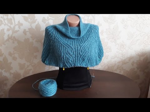 Видео: Джемпер патентным узором. Часть 5.