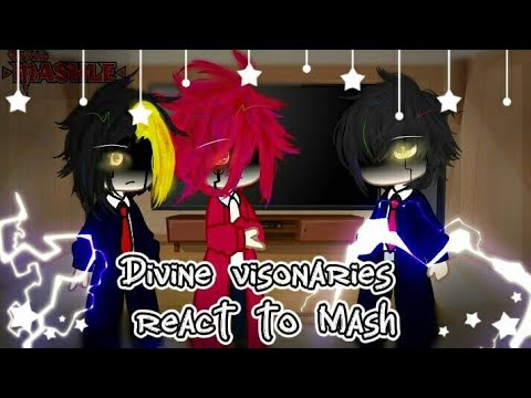 Видео: Божественные визионеры реагируют на Маш // [P1/?] // Магия и мускулы Машле