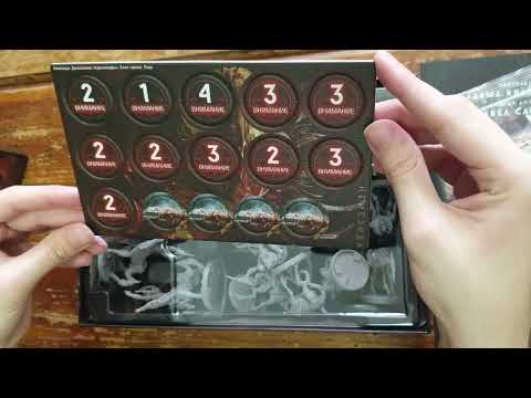 Видео: Unboxing #8 [Настольная игра: "Немезида": дополнение "Карноморфы"]