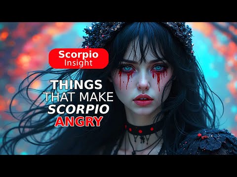 Видео: ВЕЩИ, которые ЗЛЯТ СКОРПИОНА ♏️ 😡