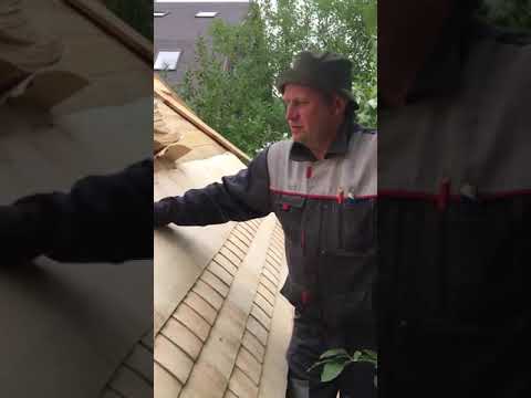 Видео: Технология укладки покрытий из дранки серия 1