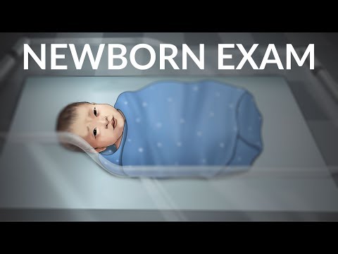 Видео: Осмотр новорожденного по Н. Голду | OPENPediatrics