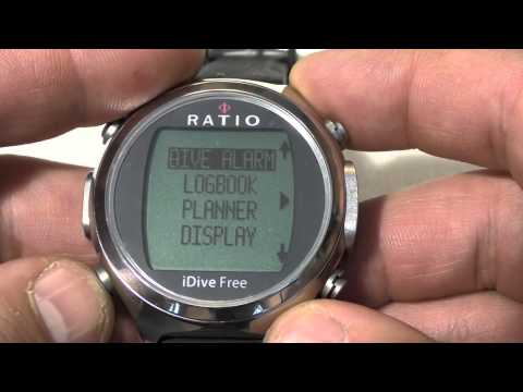Видео: подводный компьютер с компасом salvimar ratio idive free