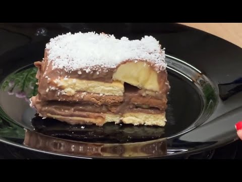 Видео: Бисквитный торт с пудингом Dr. Special Эткер