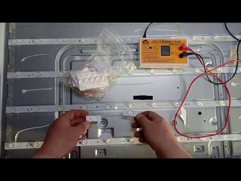 Видео: MYSTERY MTV-4031L Ремонт подсветки LED / Замена светодиодов на универсальные /