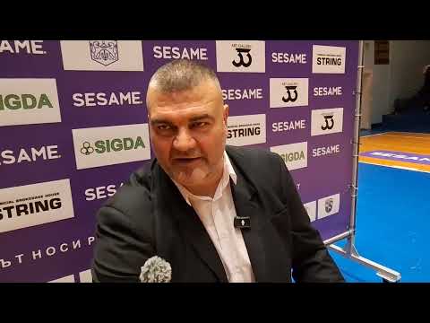 Видео: Васил Евтимов, треньор на баскетболния "Черно море Тича, след загубата от "Спартак" Плевен