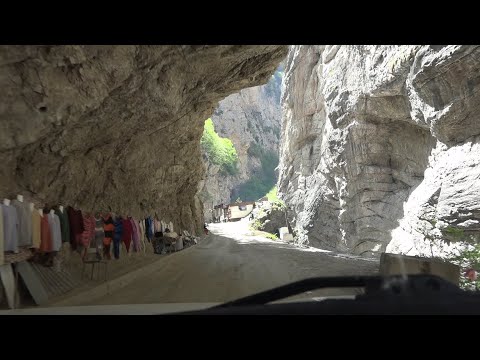 Видео: Дорога в горах. Чегемские водопады Парадром Флай Чегем. Road in the mountains #road #дорога #travel