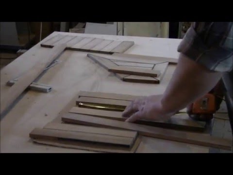 Видео: Изготовление тиковой палубы. Шаблон, подбор ламелей