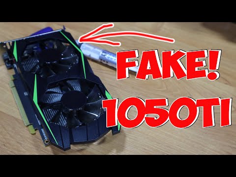 Видео: Распаковка видеокарты из Китая. Фейковая GTX 1050ti с Joom