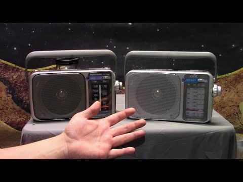 Видео: Сравнение и обзор Panasonic RF-2400D