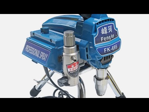 Видео: Распаковка безвоздушного аппарата feng ke 695 #fengke #gutubao #малярныеработы #ремонт #декоратор
