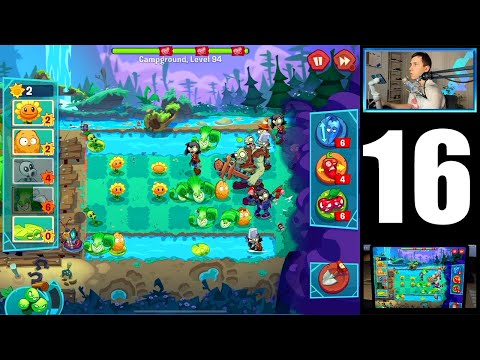 Видео: Прохождение Plants vs Zombies 3: Welcome to Zomburbia - Campground Level 90-94 (iOS, Android 2024)