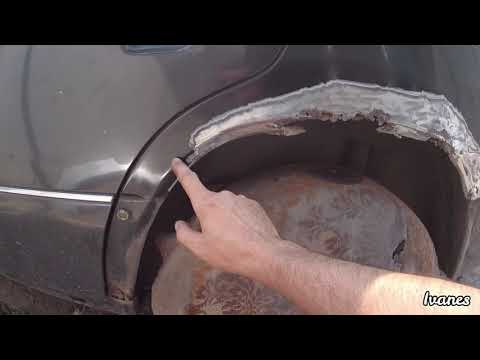 Видео: Мерседес 124 ГНИЮЩАЯ ЛЕГЕНДА Ремонт арки