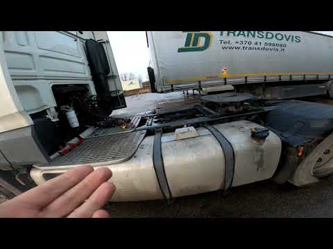 Видео: на Фуре с Литвы на Францию , сборы в каденцию, снегопад в Польше,  переработка РТО