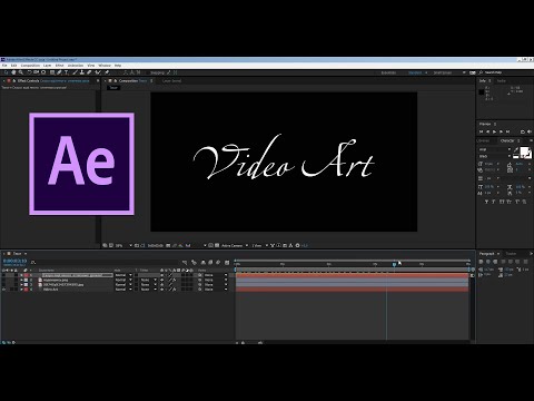Видео: Эффект НАПИСАНИЯ ТЕКСТА в After Effects