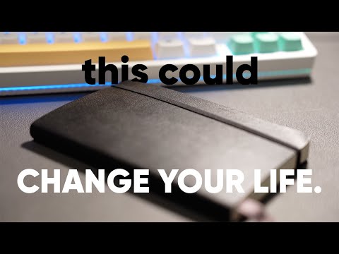 Видео: как этот карманный блокнот изменил мою жизнь.