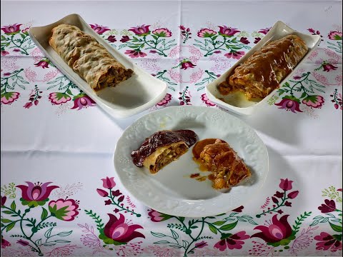 Видео: Грибной штрудель