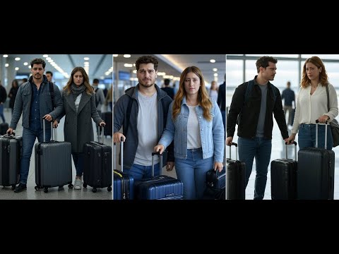 Видео: Хазал полетел во Францию ​​за его новый проект, Чагатай не мог содержать слезы в аэропорту!