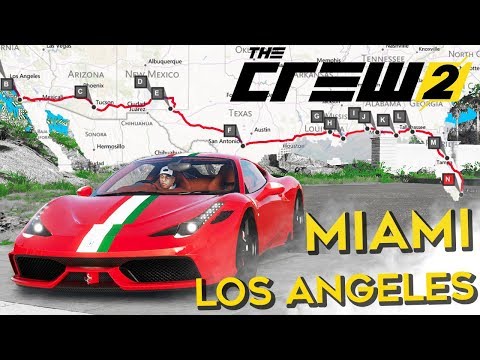 Видео: ГОНКА ПРОТИВ МИХАЛЫЧА (МАЙАМИ - ЛОС АНДЖЕЛЕС) - The Crew 2