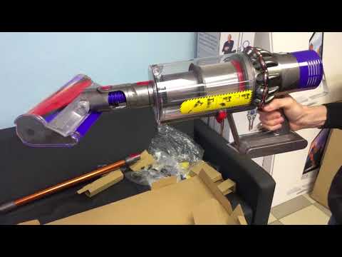 Видео: Беспроводной Пылесос Dyson V10 cyclone Absolute Unboxing