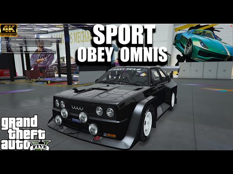 Видео: [4K 60FPS] ТУНИНГ НА OBEY OMNIS (SPORT) - GRAND THEFT AUTO V