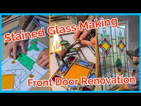 Видео: Изготовление витражей для желтой двери
