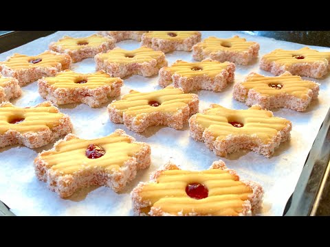 Видео: Печенье тает во рту! хорошо и легко, что вы будете делать каждый день! Невероятно хорошо!