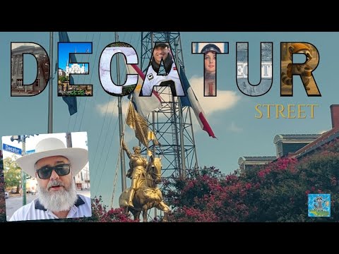 Видео: Улица Декатур во Французском квартале: бенье, пиво и пулевые отверстия: