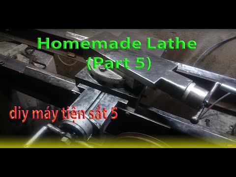 Видео: Самодельный токарный станок -  (часть 5)