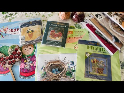 Видео: 🪻Шесть стартов ,из них четыре финиша 🏁 Что вышила к пасхе 🪺/Покупки 🙋‍♀️