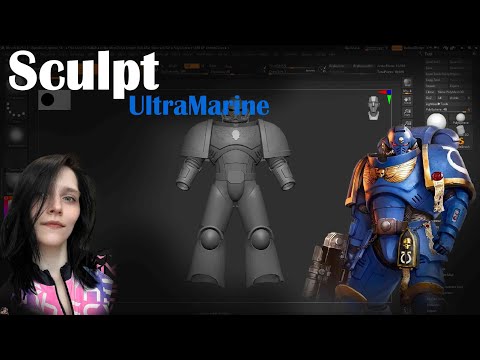 Видео: Создаем космодесантника, перчатки | Space Marine #12 (Zbrush)