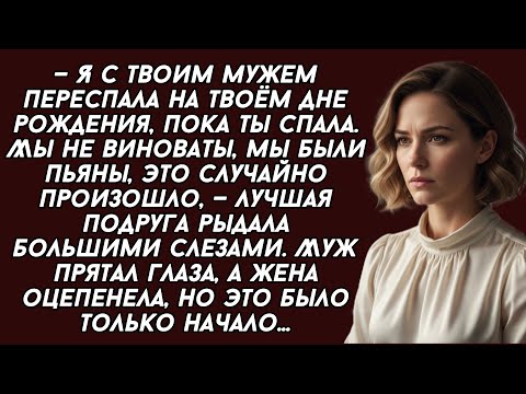 Видео: ​—Я с твоим мужем переспала на твоём дне рождения, пока ты спала. Мы не виноваты...