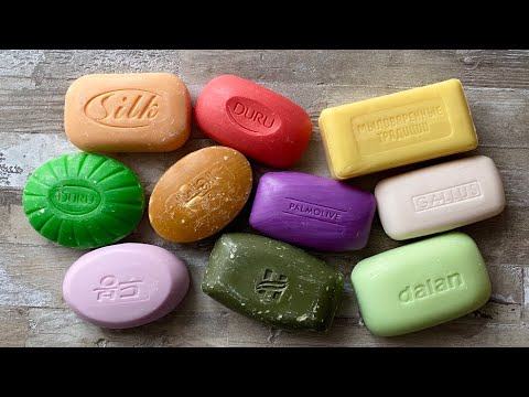Видео: ASMR Soap cutting | Soap Carving|Резка мыла  | ASMR
