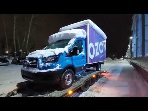 Видео: Дальнобой, рейс в питер, сломался газон next, дтп