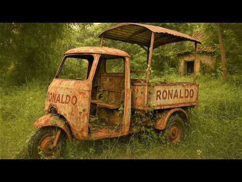 Видео: Ronaldo (1976) _ Машина, забытая на 38 лет в его родном городе // Теперь полностью восстановлена