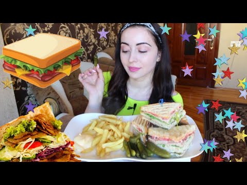 Видео: КЛАБ СЕНДВИЧ MUKBANG МОЙ БРАТ истории из детства ASMR Ayka Emilly