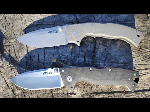 Видео: Нож AD-10 Cold Steel. Обзор и сравнение с 4MAX.