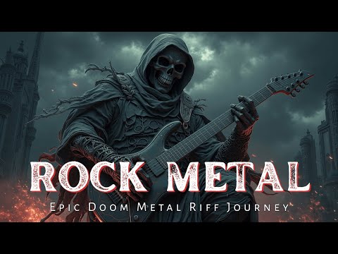 Видео: Скелет Разрывает! Эпическое Металлическое Гитарное Соло | Темный, Прогрессивный Дум Грув
