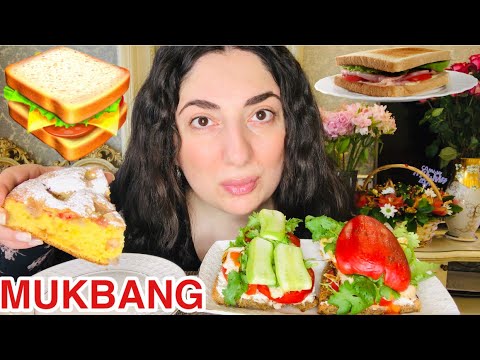 Видео: МУКБАНГ ГОРЯЧИЕ БУТЕРБРОДЫ 🥪 /  ПИРОГ 🍰 / ХРУСТЯЩИЕ БУТЕРЫ / MUKBANG CRUNCHY SANDWICH / NOT ASMR
