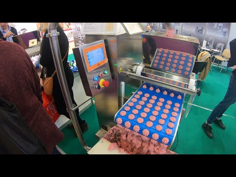 Видео: Как сделать красивое печенье безе зефир! Программы и работа отсадочной машины Mimac MiniDrop .