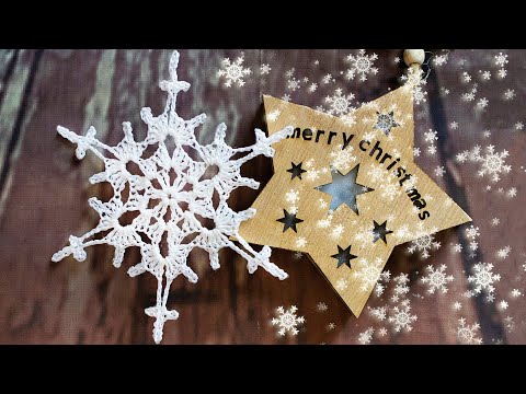 Видео: ВСЕ ЕЕ ВЯЖУТ! Давайте и мы свяжем простую, красивую снежинку крючком!