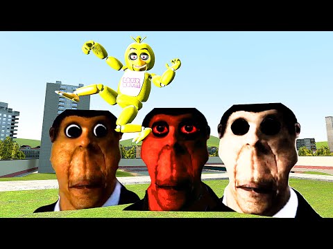 Видео: OBUNGA NEXTBOT ГОНЯЕТСЯ ЗА НАМИ В SANDBOX GMOD ОБУНГА ► Garry's Mod